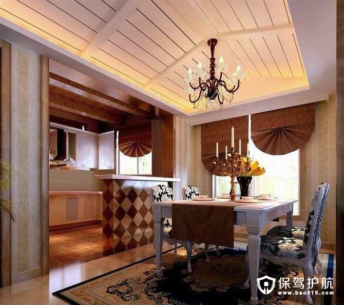 桑拿板吊顶效果图-缺点