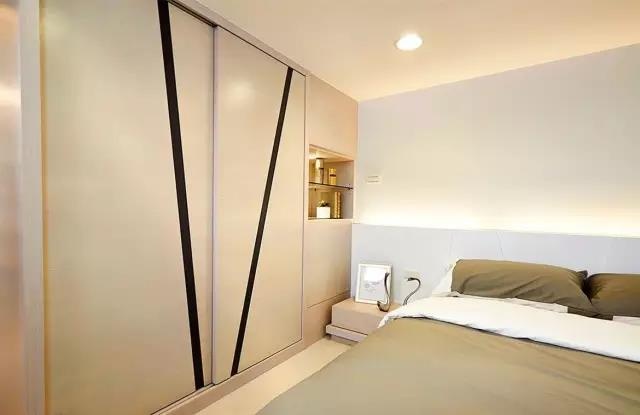 55平现代loft暖家 ​​​​  卧室
