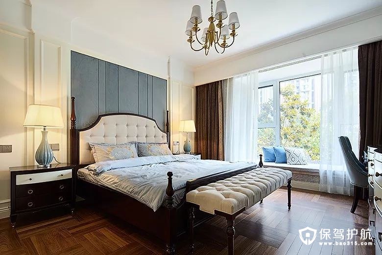 现代欧式温馨卧室设计