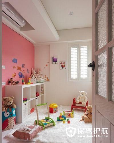 粉红地中海儿童房装修效果图