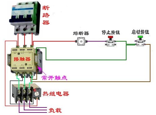 接触器接线图解析