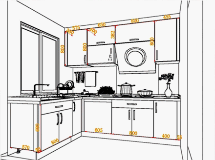 厨房橱柜设计动态效果图