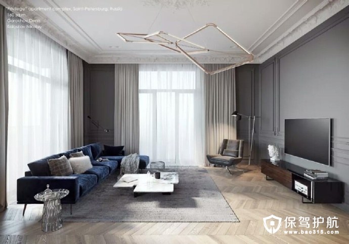 TOL‘KO 室内设计效果图 体验素雅色调和精致家具的装修搭配