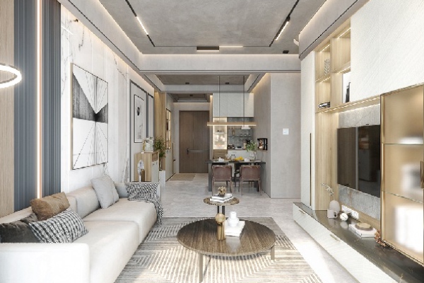 【西安龙发装饰】丹轩梓园|在建工地