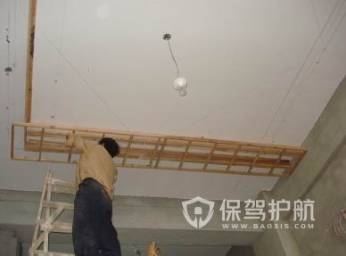 木工客厅吊顶步骤