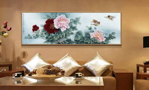 中式客厅挂什么画风水好?客厅挂画有什么禁忌?