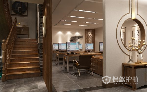 中式办公厅设计案例