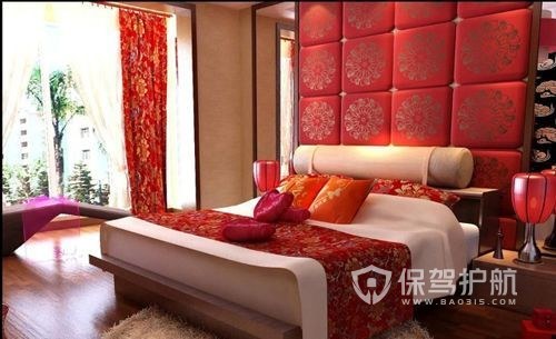 中式婚房装修效果图-保驾护航装修网
