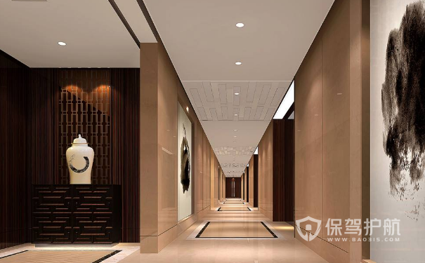 中式办公室走廊设计