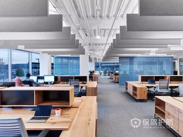 欧美创意办公室员工办公区设计