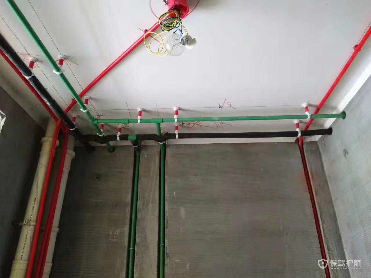房屋吊顶电线安装图片-保驾护航装修网