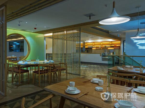 中式风格餐厅装修实景图
