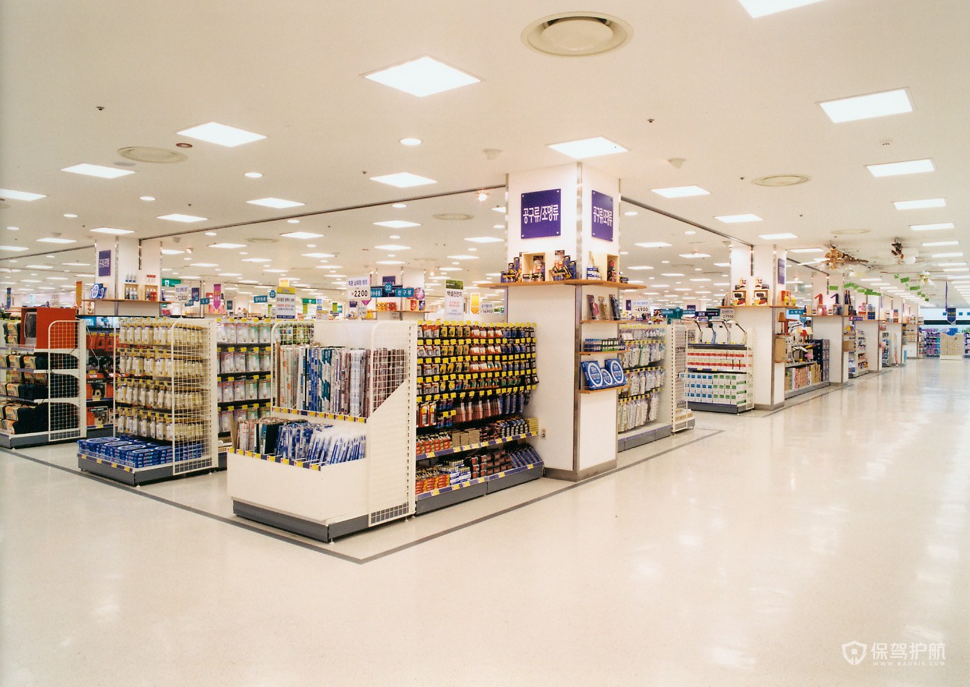 韩国大型超市装修效果图