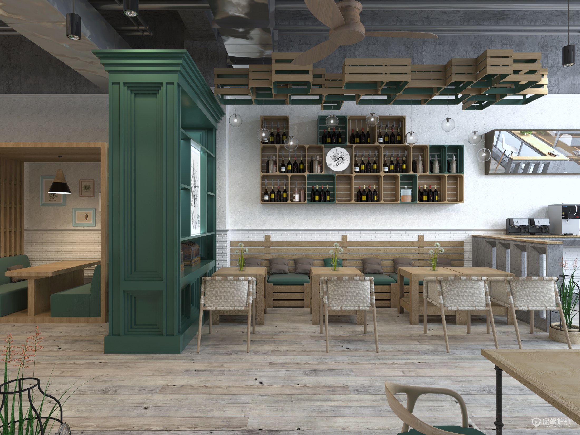 阿那亚1402咖啡店 / B.L.U.E.建筑设计事务所 – mooool木藕设计网