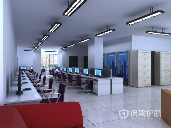 办公室设计效果图