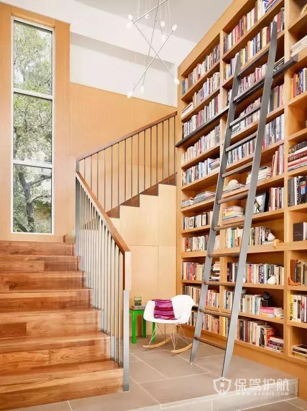 楼梯间小书房设计-保驾护航装修网
