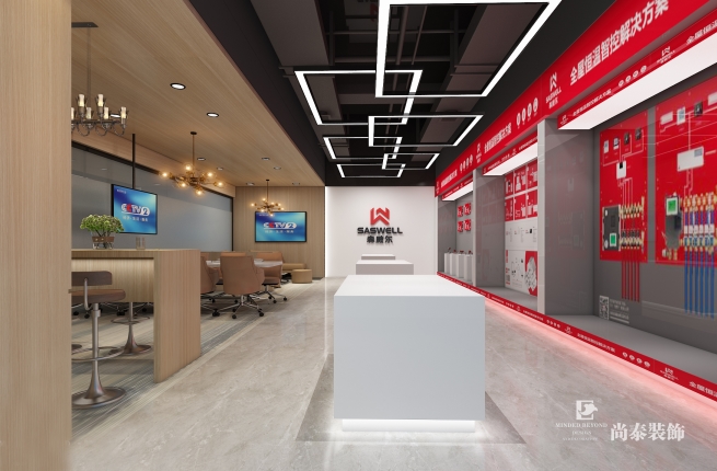 深圳市森威尔科技开发有限公司办公室装饰设计