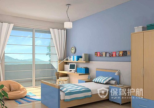 地中海风格小户型卧室装修效果图