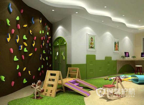 大型幼儿园娱乐室装修效果图