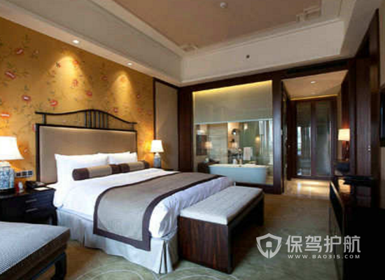 中式风格酒店装修效果图