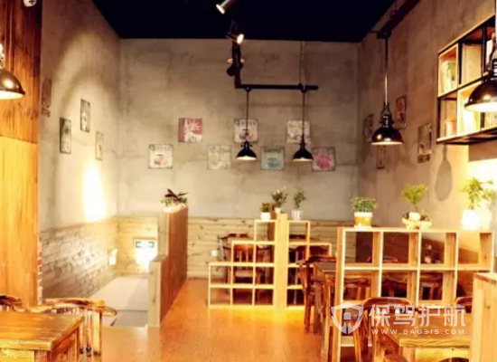 日韩风咖啡店装修效果图