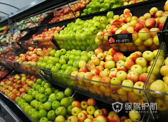 综合型水果超市装修效果图