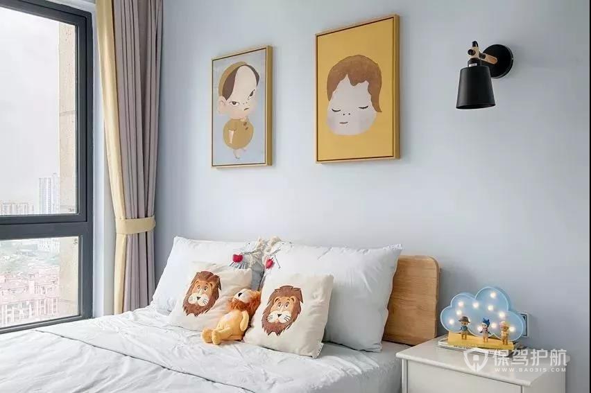 105㎡北欧风三居室装修效果图-保驾护航装修网 105㎡北欧风三居室装修效果图-保驾护航装修网