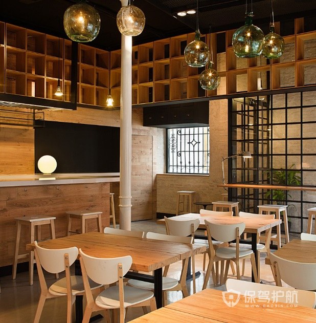 日式创意餐厅装修效果图