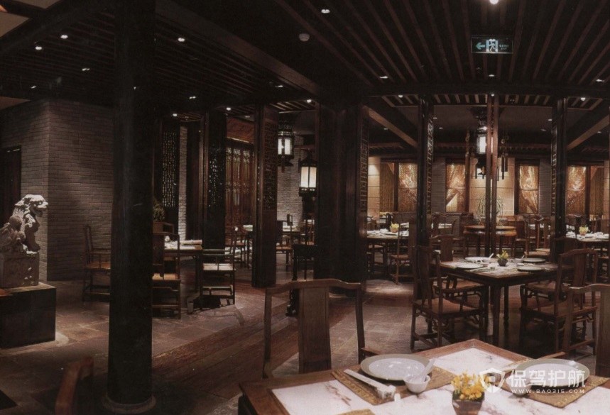 老北京中式餐厅装修效果图