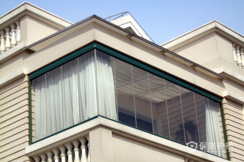 别墅隐形阳台窗装修效果图-保驾护航装修网