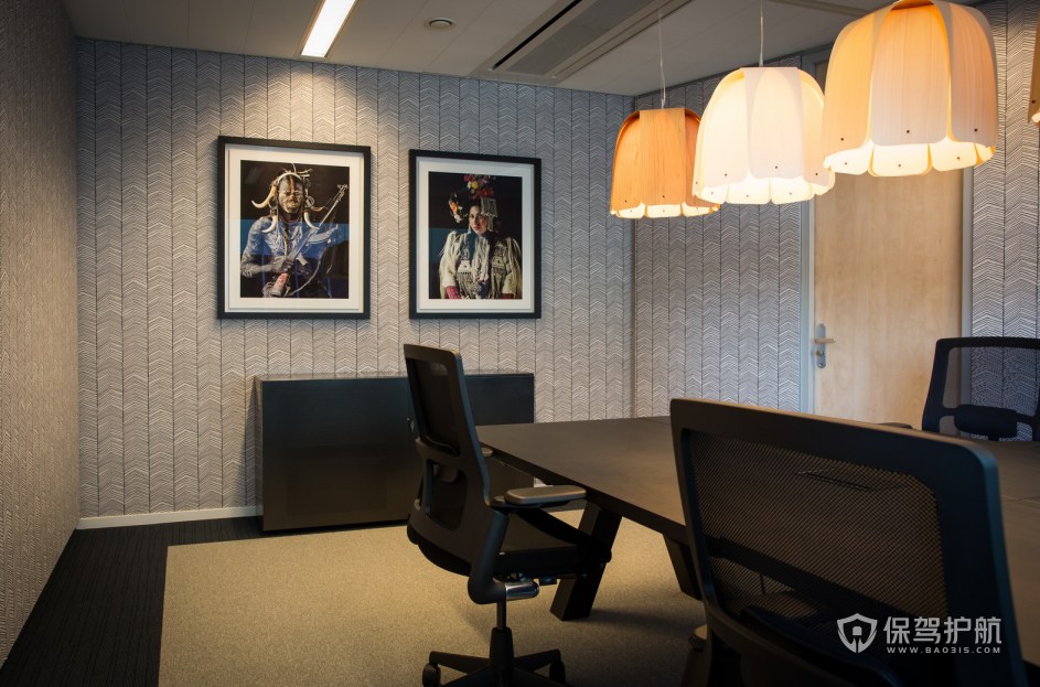 古典风格办公会议室装修效果图