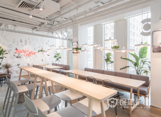 韩式风格咖啡厅装修效果图
