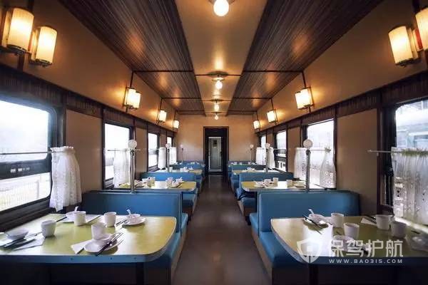 80平特色火车主题小餐馆装修效果图-保驾护航装修网