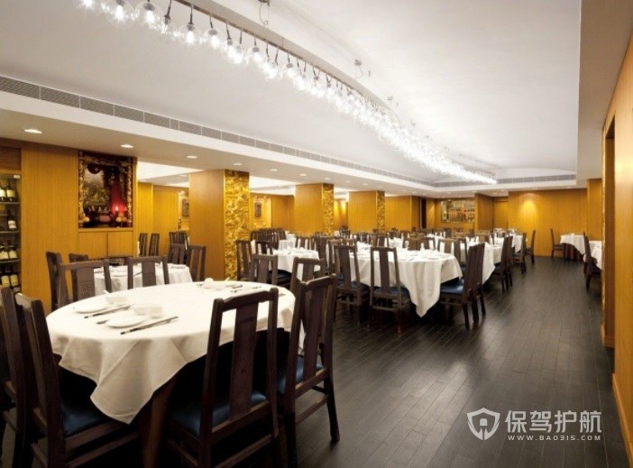 中式古朴餐厅装修效果图