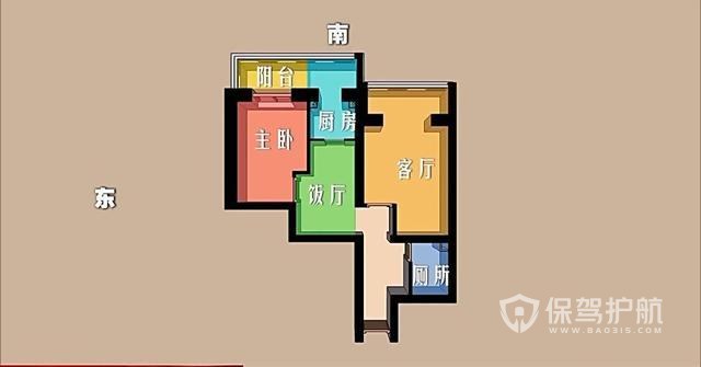 北京地下室38㎡婚房装修改造效果图-保驾护航装修昂