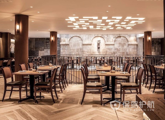 新中式风格饭店灯光设计效果图