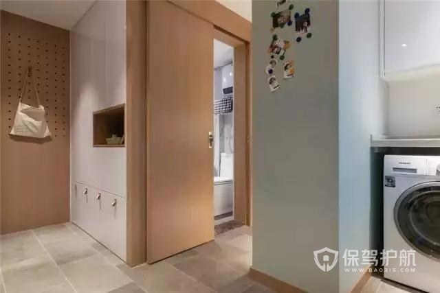 小户型,环境脏乱,父亲也没床睡被迫"离家"      改造后        玄关