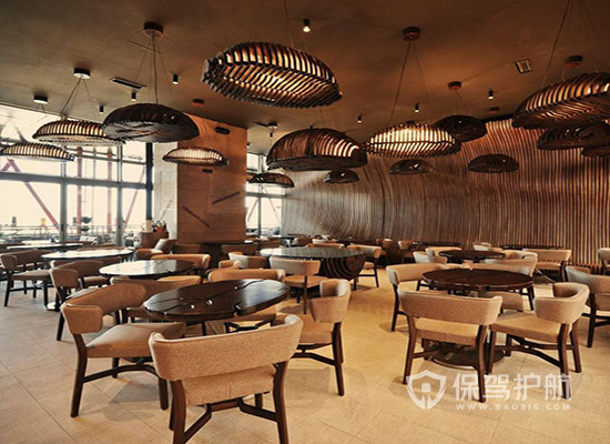欧式风格咖啡馆桌椅设计效果图