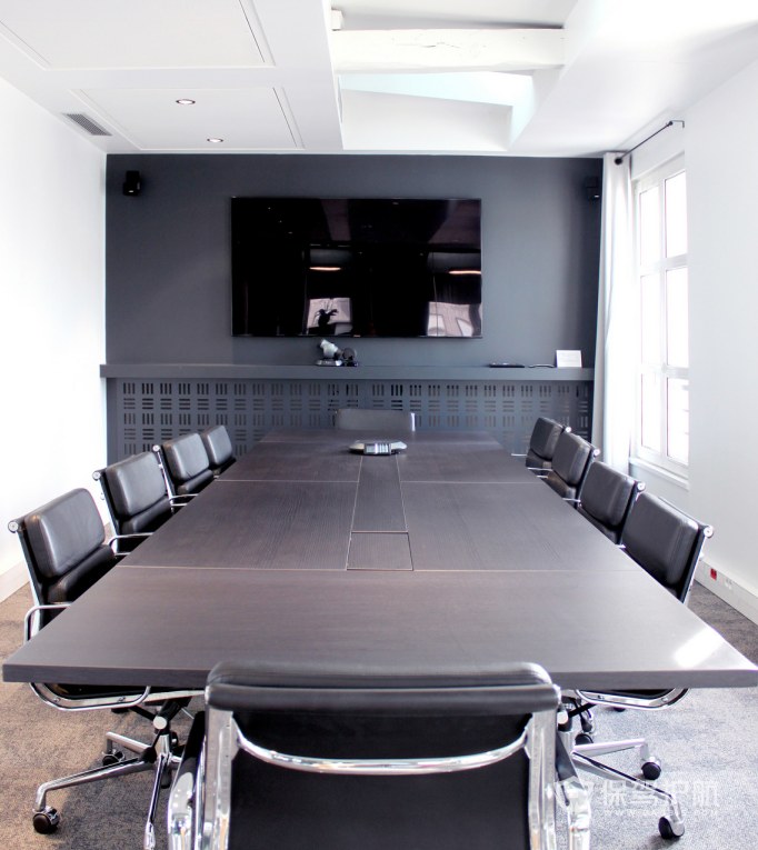 后现代风格办公会议室装修效果图