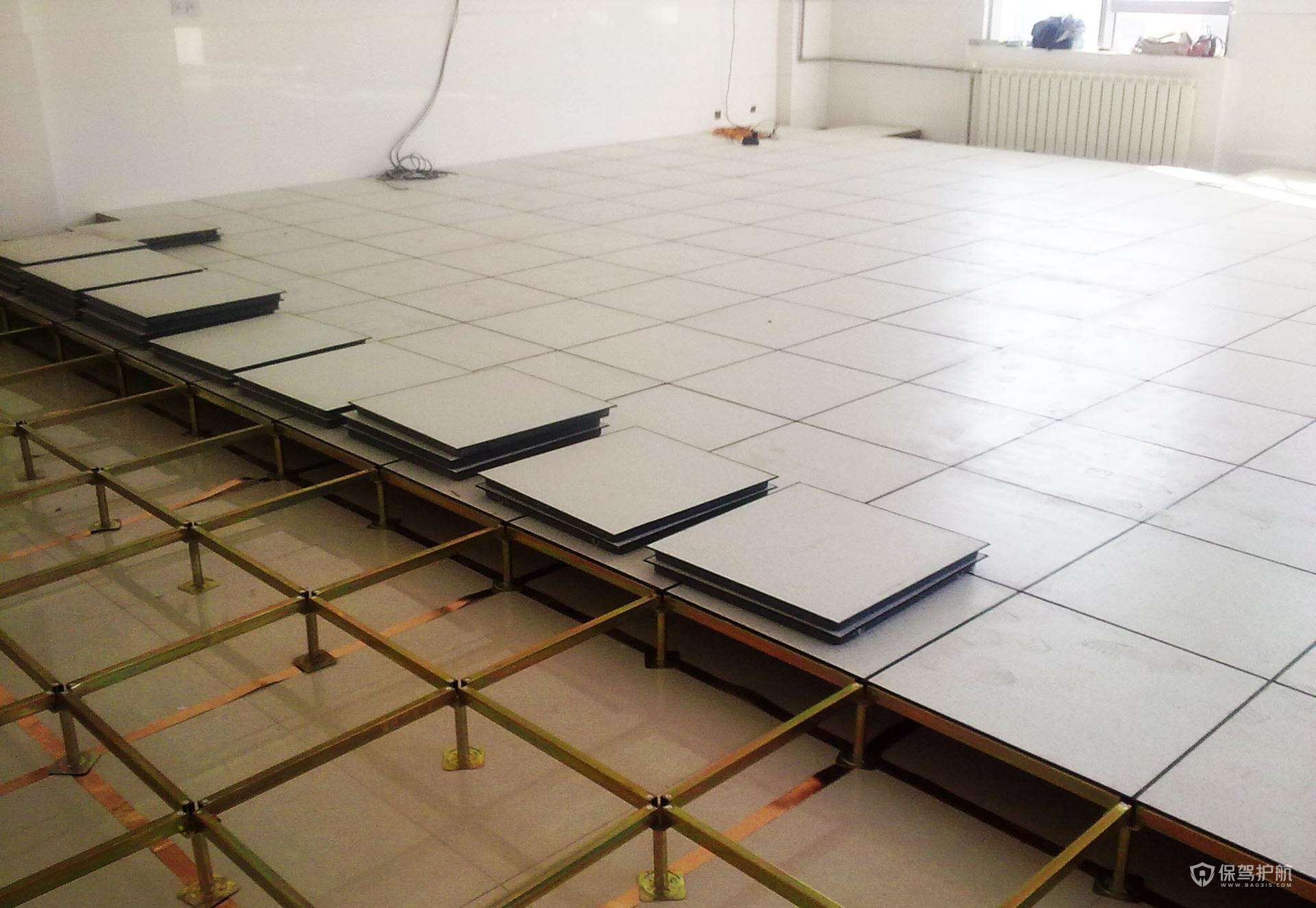 防静电瓷质地板安装-保驾护航装修网