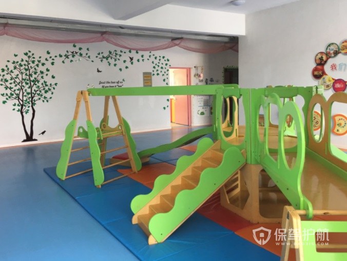 简约森林主题幼儿园装修效果图