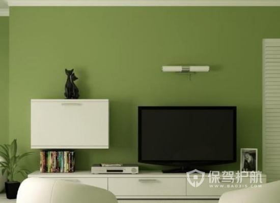 客厅电视墙颜色搭配效果图