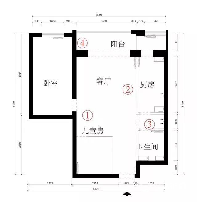 68㎡小戶型現(xiàn)代風裝修改造效果圖-保駕護航裝修網(wǎng)