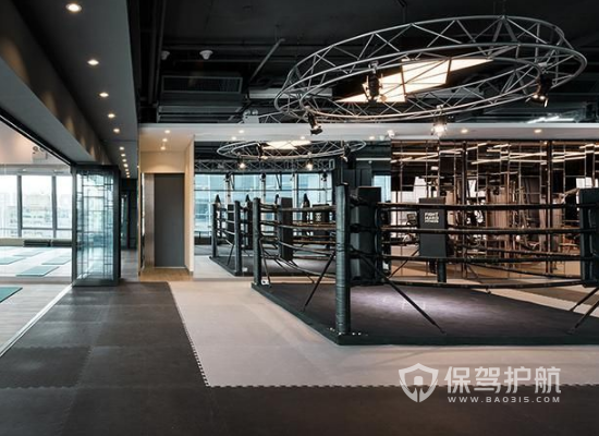210平米现代风格健身房装修效果图