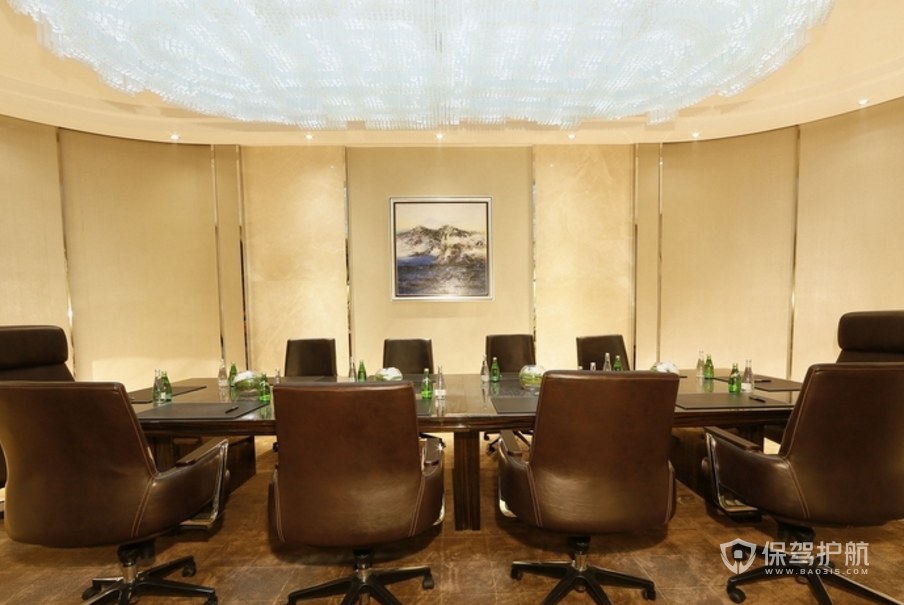 新古典办公会议室装修效果图