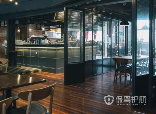 180平米现代风格咖啡馆装修效果图