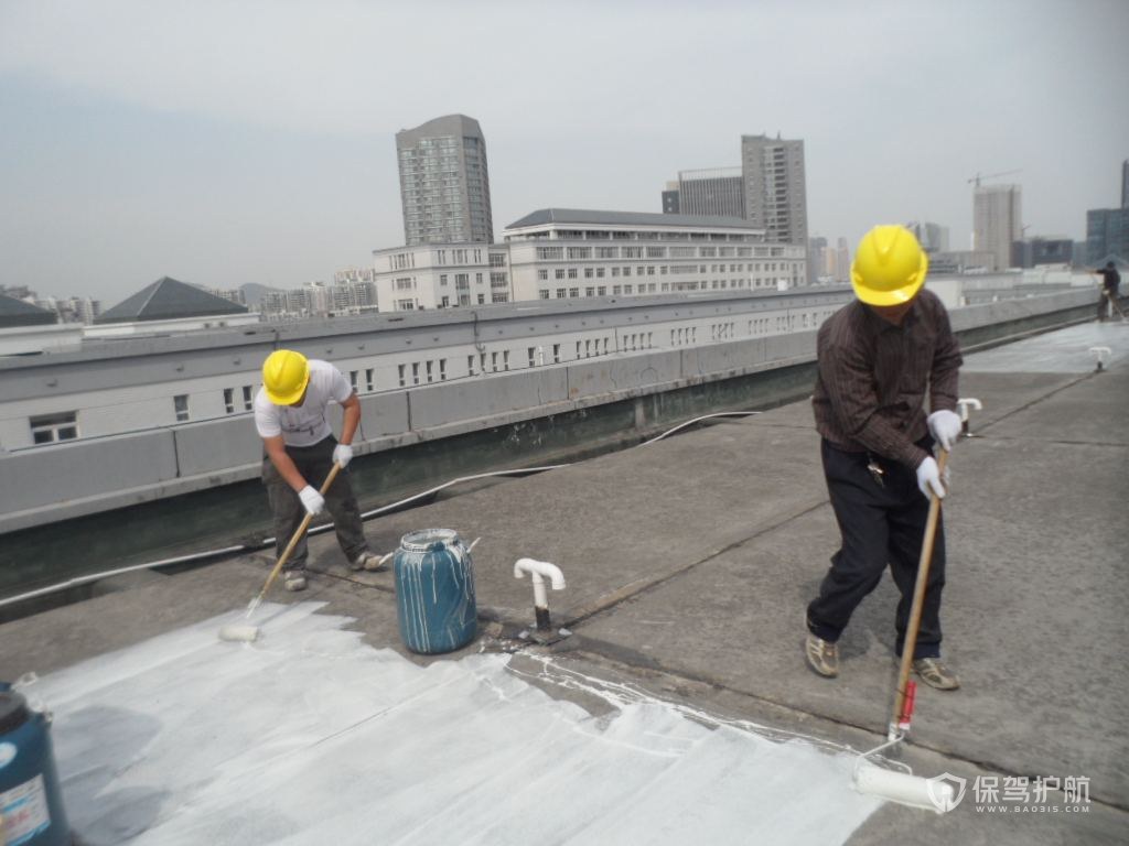 屋顶防水施工图-保驾护航装修网