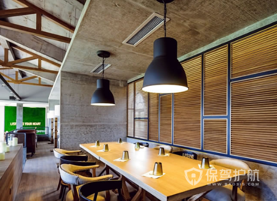 72平米现代loft风格咖啡厅装修效果图