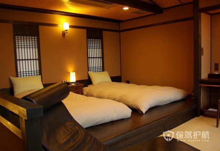 中式古典风创意卧室榻榻米装修效果图