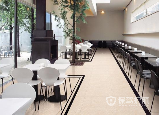 85平米现代风格咖啡厅装修效果图